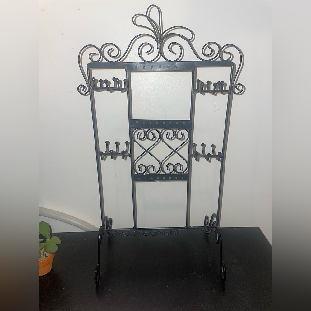 Black Jewelry Holder (Necklaces, Bracelets, Earrings)